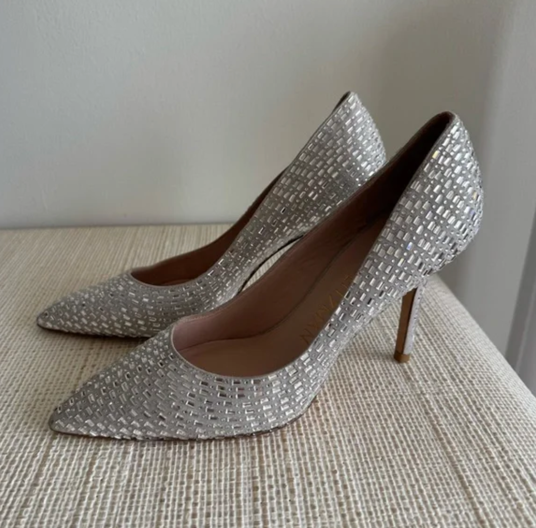 Stuart Weitzman Ryanne Embellished Pumps