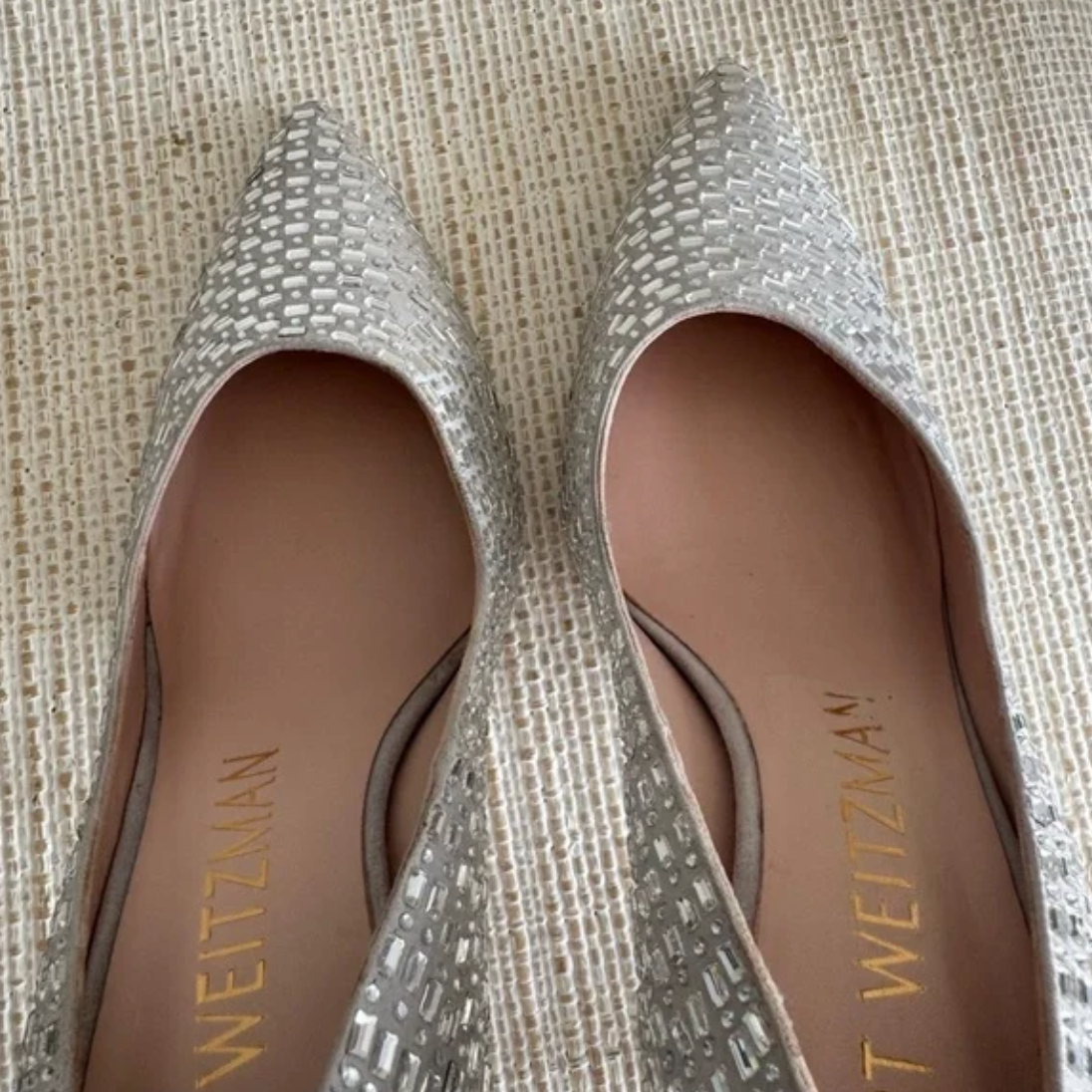 Stuart Weitzman Ryanne Embellished Pumps
