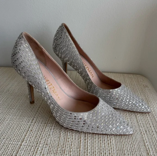 Stuart Weitzman Ryanne Embellished Pumps