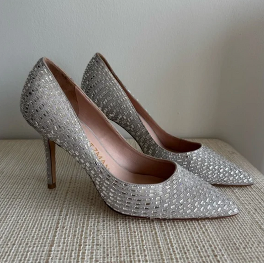 Stuart Weitzman Ryanne Embellished Pumps