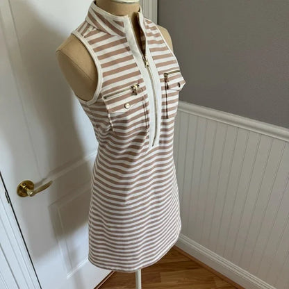 Boston Proper Striped Tennis Travel Dress
