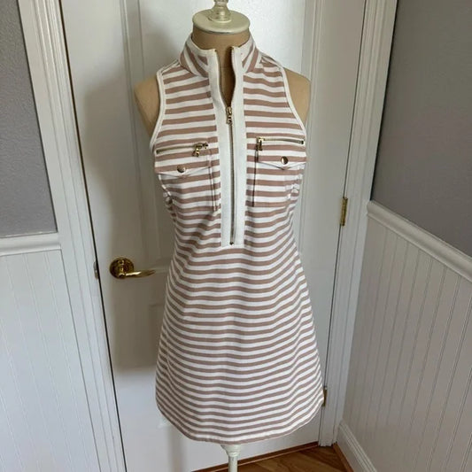 Boston Proper Striped Tennis Travel Dress