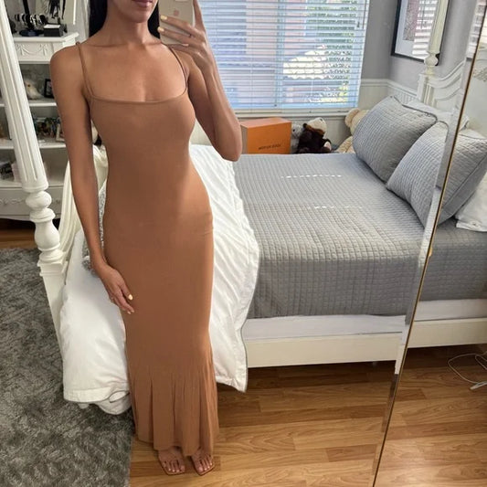 SKIMS Fits Everybody Long Slipdress